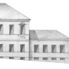 Проект дома купца Маркова на углу пл. Высокого рынка и ул. Школьной, 1799 г.